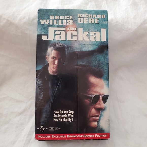 Universal | Media | The Jackal Vhs 998 Bruce Willis Richard Gere
